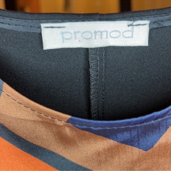 Promod Colorful Geometric Mini Dress - Picture 3 of 5